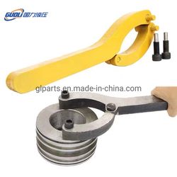 Excavator Hydraulic Cylinder Piston Removal Tool Adjustable 2-Claw Wrench Spanner for Repair Maintenance