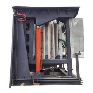 Aps 5ton 30ton Electric Industrial Cast Iron Stainless Steel Copper Aluminum Scrap Smelting Metal Brass Bronze Intermediate Frequency Induction Melting Furnace