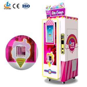 21.5-Inch Customize Fully Automatic Ice Cream Vending Machine