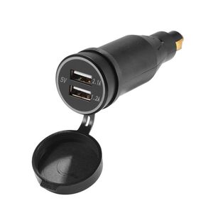 5V 3.3 AMP Dual USB Power Adapter Plug for Motorcycle BMW Hella Charger Socket