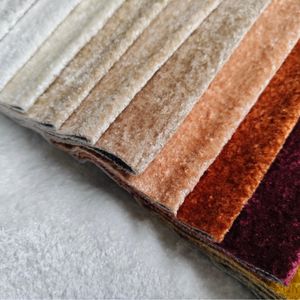 Wy Stock New Fashion Durable 100% Polyester Indoor Decorative Sofa Fabric Starry Sky Wear-Resistant Velvet Fabric