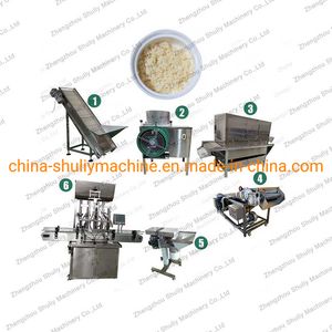 Chain Type Garlic Peeling Processing Machinery Garlic Grinder Machine