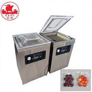 Single Chamber Fruit Meat Vacuum Sealer Automatic Vacuum Sealing Packing Machine