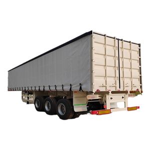 Side Curtain Semi-Trailer 3/4/5 Axle 40FT/50/60cbm Curtain Type Semi Trailer for Sale
