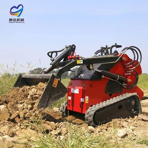 1.5 Ton Telescopic Loader Mini Electric Loader Mini Backhoe Wheel Loader Excavator Farm Tractor Loader for Sale