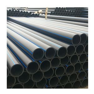 OEM Black HDPE Pipe PE100 PE80 Plastic Water Supply Pipe