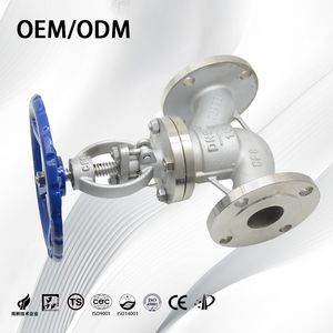 Stainless Steel Heavy Investment Casting Vertical Stop Valve with Manual