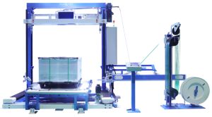 Automatic Best Pet PP Carton Strapping Packing Machine Pallet Strapping Machine