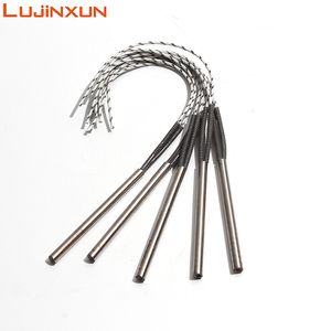 316ss Cartridge Heater 6mm 8mm 9mm 10mm Tubular Heat Finger Rod Ceramic Single Head Electric Heating Tube