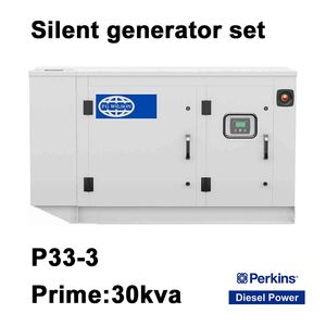 New Type 50 Hz 30kVA Diesel Generator with Engine Perkin