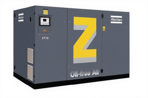 Atlas Copco Oil-Free Screw Air Compressor Rotary