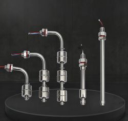 Customized 316 Stainless Steel Double Water Level Float Switch, 220V Magnetic Reed Tube Water Level Sensor for Water Tanks, Cooling Towers, Industrial Equipment