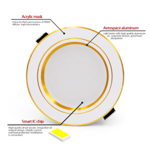 9W 12W 15W LED Downlight AC Recessed Ceiling Light Indoor Bulbs