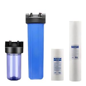 10 20 Inch Household/Industrial PP/CTO/Udf Water Filter Cartridge Housing