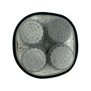 Jiangnan Cables Aluminum 4 Core 3*240 1*120 240mm2 150mm2 70mm Power Electrical Armored Aluminum Cables