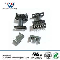 Power Transformer Etd34 Etd36 Etd44 Etd54 Horizontal Double Slot Bakelite Frame Bobbin