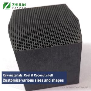 High Quality Waterproof and Non-Waterproof Coal Based& Coconut Shell Honeycomb Activated Carbon Cube for Air Filter