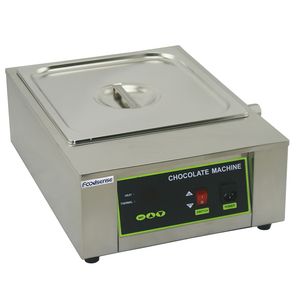 Counter Top 2 Pans Chocolate Melting Stove Machine