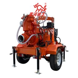 Portable Diesel Self-Priming Pump for Emergency Water Supply for Irrigation & Drainage Pumps