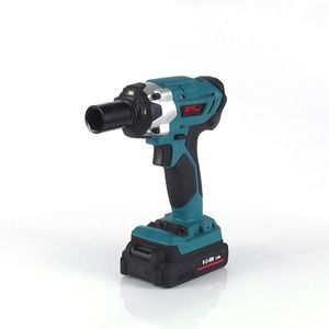 18V 1/2" Li-ion Drive Compact Cordless Impact Wrench with LED Light Soft Grip