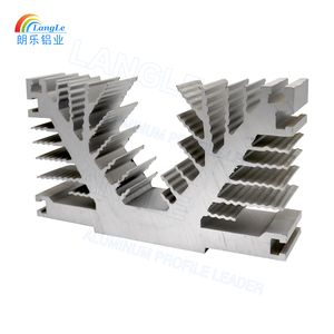 6000series Aluminum Alloy Customized Model Anodized Aluminum Extrusion Profile