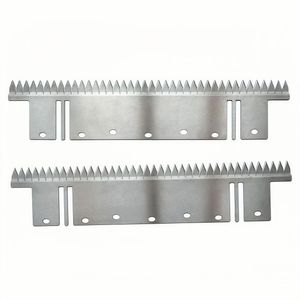 Finecut Custom High Speed Stainless Steel Aluminum Alloy Cutter Saw Blade Straight Smooth Edge for Food Plastic Bags Packaging