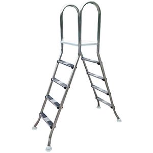 Metal Pool Ladder Above Ground Swimming Pool Stainless Steel Ladder Portable Escaleras