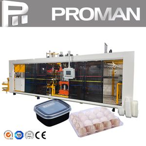 CE Certified Film Thermoforming Vacuum Forming Packing Machine in Africa