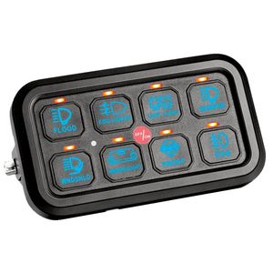 8 Way Switch Panel 4wds, Suvs, Caravans and Trucks Smart 8 Switch Panel 8-Way Switch