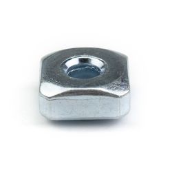 Non Standard Special Shape Nut Blue Zinc Plated Cold Forging Parts Square Cap Nut Metal Fastener