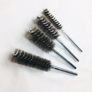 Stainless Wire Long Steel Handle Round Tube Brush