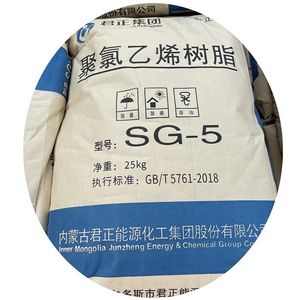 Good Price PVC Resin Sg5 Brand Junzheng White Powder K Value 66-68