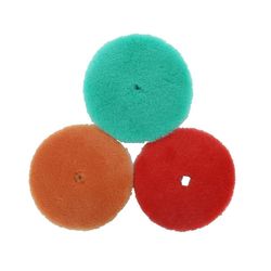 Buffing King 5inch Green Wool Pad for Heavy Cut Polishing Wholesale 125mm Wool Cutting Buffer Pad