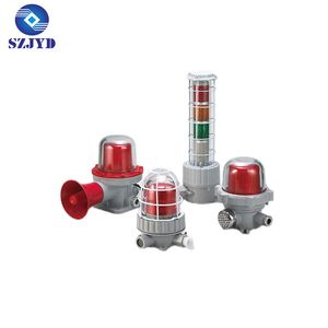 AC220V High Quality Explosion Proof LED Warning Lights IP66 Steel Warning Siren