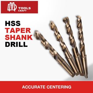 Tin Coated HSS Taper Shank Drill Bit
