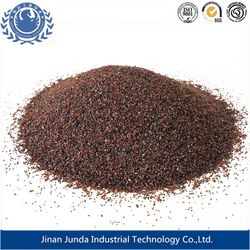 CE ISO9001 Approved Factory Natural Garnet Sand for Steel Bridge Surface Preparation Low Dust Free Silica Type