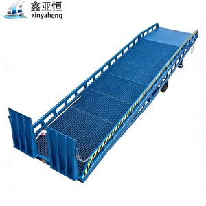 Mobile Loading and Unloading Platform Forklift Ramp, Portable Loading and Unloading Platform Ramp