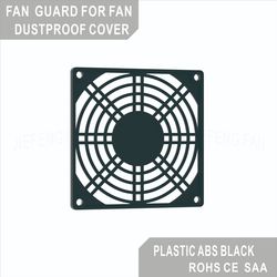 90mm Square Fan Guard Grill Plastic ABS Protective Cover for Ventilation Fan