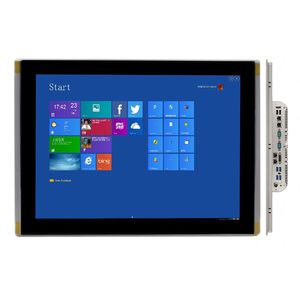 Industrial Touch Screen PC Intel Core I7 1255u Dual LAN RS232 RS485 Gpio Embedded Machine Control Panel PC 9-36V