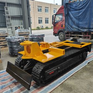 Tosion Customized 8t Heavy Hydraulic Steel Undercarriage Tracked Platform for Earthmover