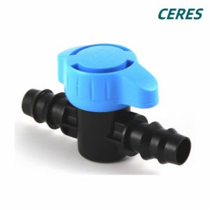 16 mm Agricultural Garden Drip Fittings Mini Barb Coupling Maix Valve