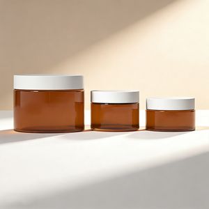 Custom Logo Macaron Pet Jar 110/150/500ml Jewelry Storage & Beauty Care
