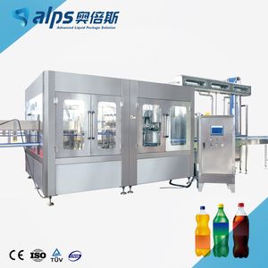 Complete Soda Carbonated Soft Drink Juice Beverage Filling Packing Production Making Machine