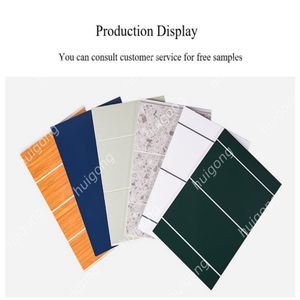 Premium Spc /PVC Wall Cladding High Quality Minimalist Style Interior Wall Decoration Material 600*2440mm Carbon Crystal Wall Panel
