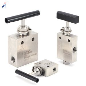 Ultra High Pressure 15000 Psi Gas Media Needle Valve1/4 Inch to 3/8 Inch Needle Valve