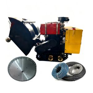 Diesel Construction Industry Stone Cutting Machine 80HP Wire Saw for Concrete