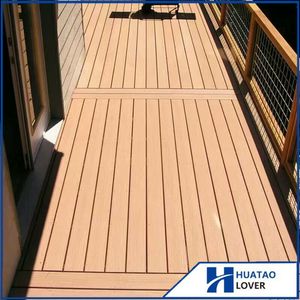 Wood Plastic Composite Decking WPC Outside Board