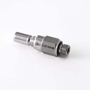 304 Stainless Steel Zg/ Zm 1/4 Thread Pneumatic Quick Coupling