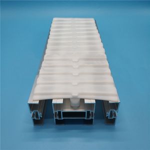 Heavy-Duty 175mm Width Rubber Top Plastic Chain Conveyor for Smooth Carton Box Transfer in Packaging Lines