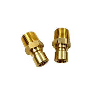 Premium Brass Quick-Connect Water Nozzle for Efficient Mold Applications